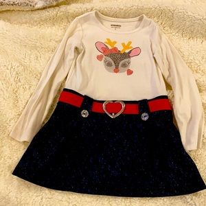 ❤️Reindeer Dress Size 5t.